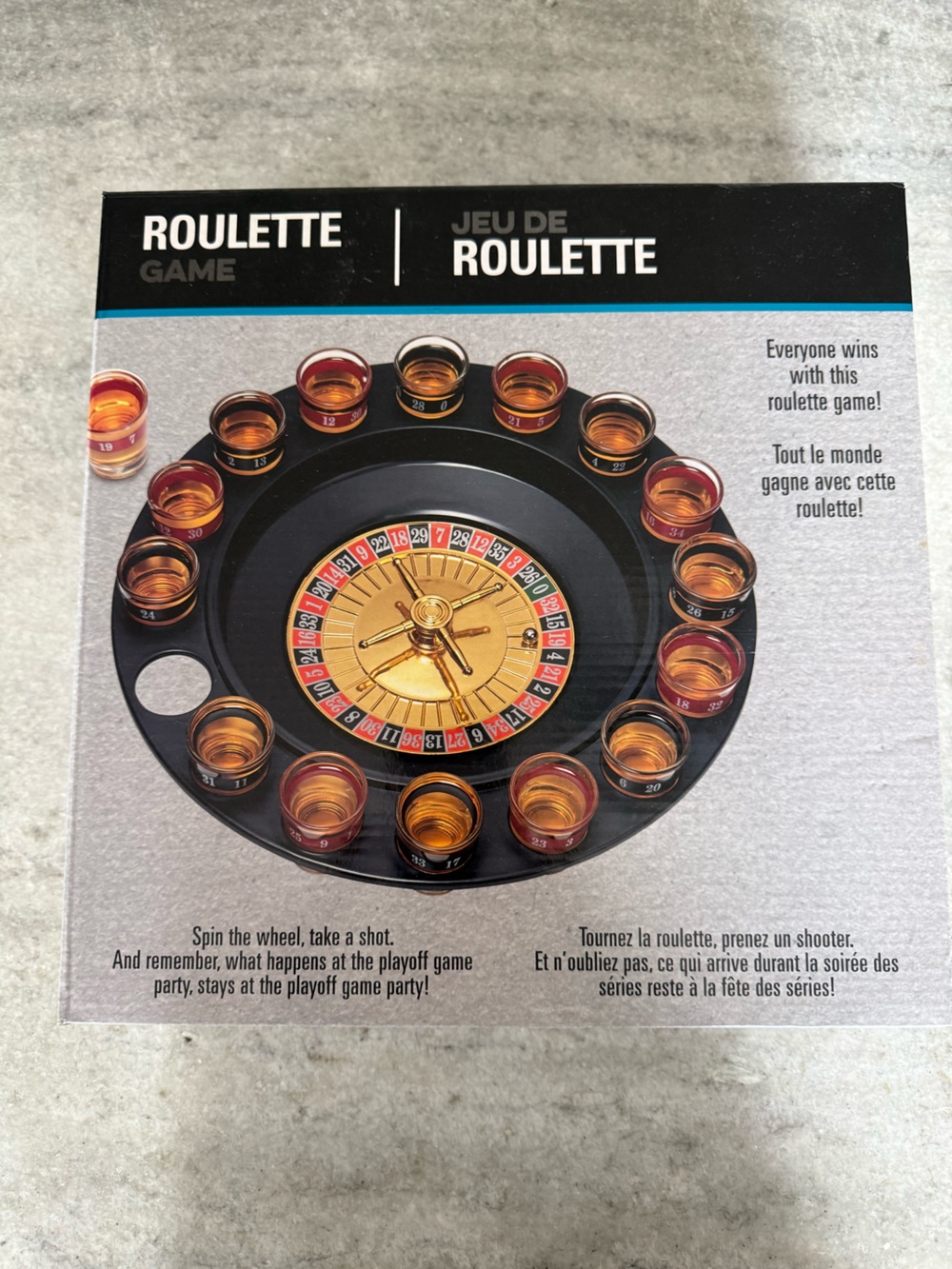 Shot Roulette - Shot Glass Party Game / Drinking Game